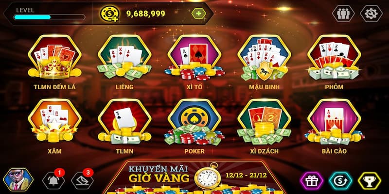 Game bài đổi thưởng Những loại game bài đổi thưởng phổ biến
